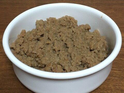 冷蔵庫で一週間保存可！簡単肉味噌 〜豚ひき肉版〜